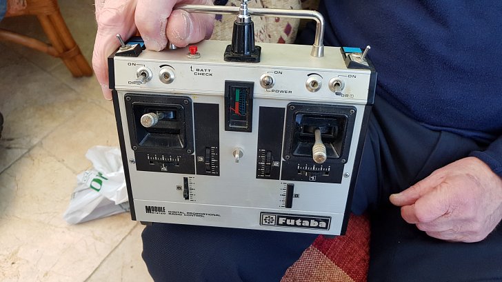 20180124 Old Futaba transmitter